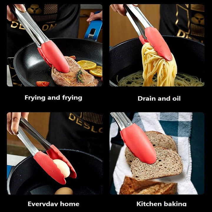 Silicone Grill Tongs | Luvikno