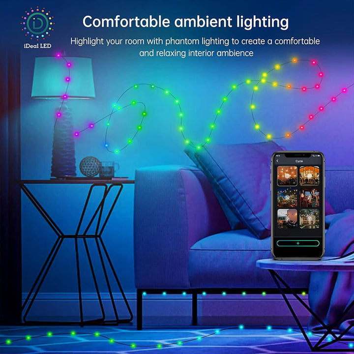 Wi-Fi Bluetooth Smart Led for utendørs | Luvikno