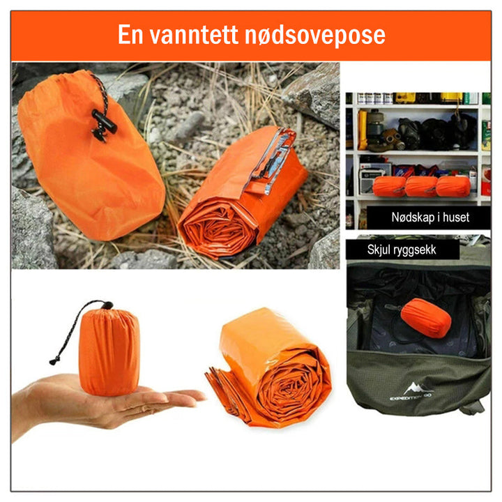Luvikno | Vanntett sovepose i nødsituasjon