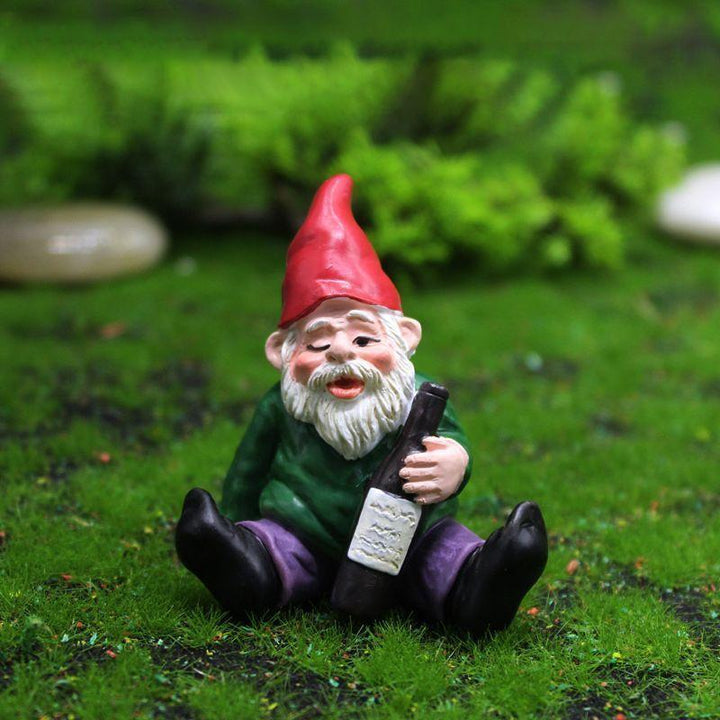 Luvikno | Harpiks Gnome Skulptur Dekorasjon