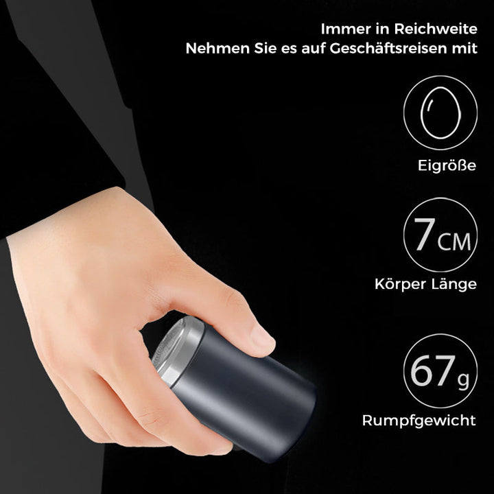 LuviknoadeJet Mini Elektrisk Barbermaskin – Bærbar, USB oppladbar & Vanntett | Luvikno