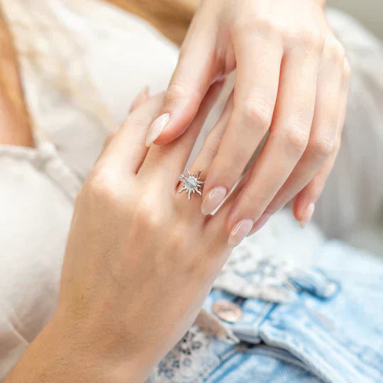 Luvikno | CalmRing Nua - Stylish Ring for Stress and Anxiety