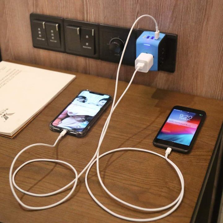 Luvikno | Universal Smart Travel Adapter Spenningsomformer