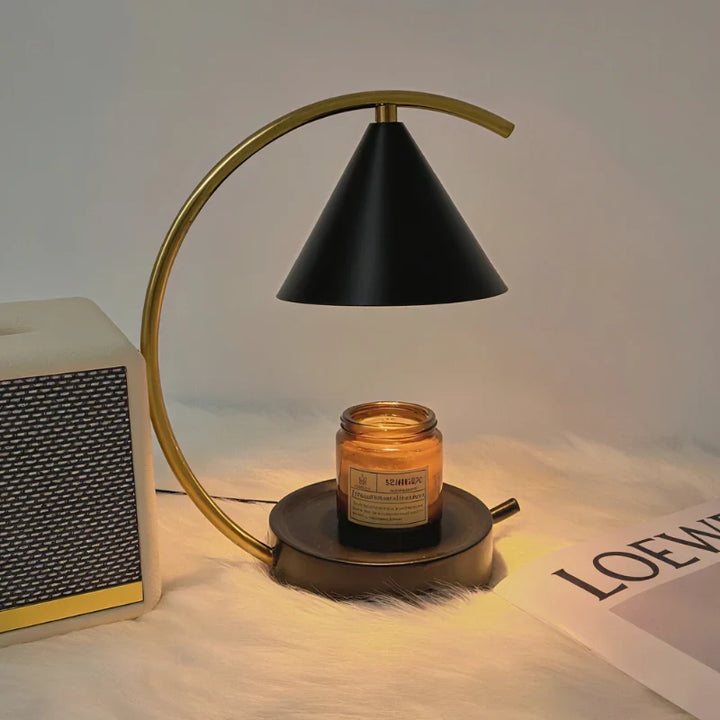 Moon Arc Wax Lamp | Luvikno