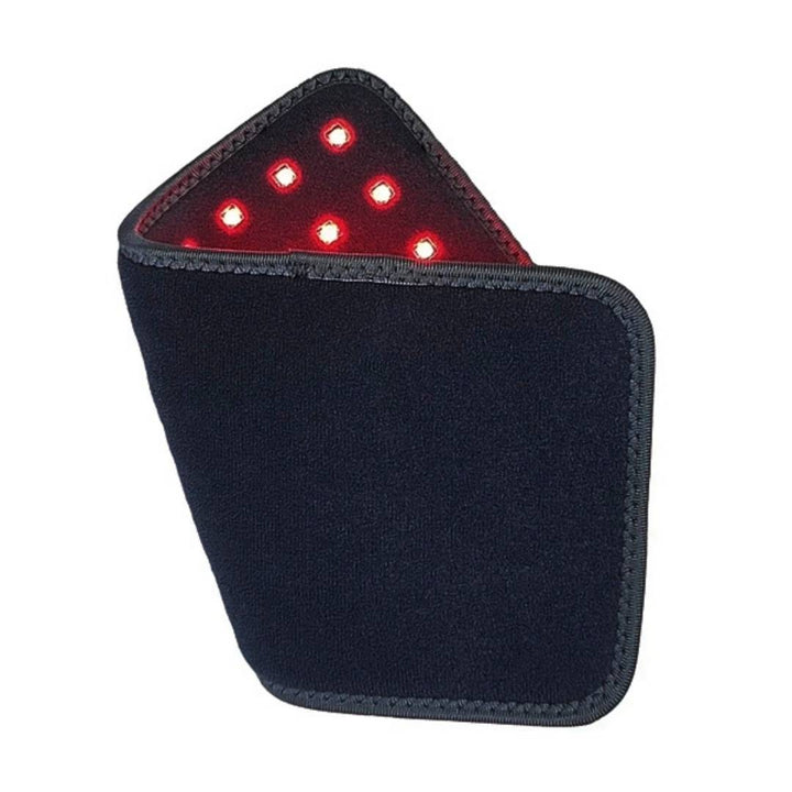 LumiRelief Rødt Lysterapi Belte | for Smertelindring - Betennelsesreduksjon - Muskelgjenoppretting - Rødt Lys for Hudfornyelse Luvikno