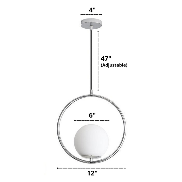 Nordic Glass Pendant Lamps | Luvikno