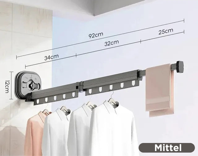 Retractable klessnor med sugekopp Luvikno