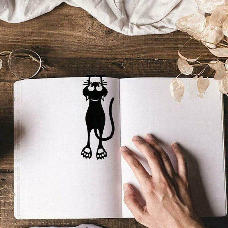 Nakkeline Black Cat Bokmerke Luvikno