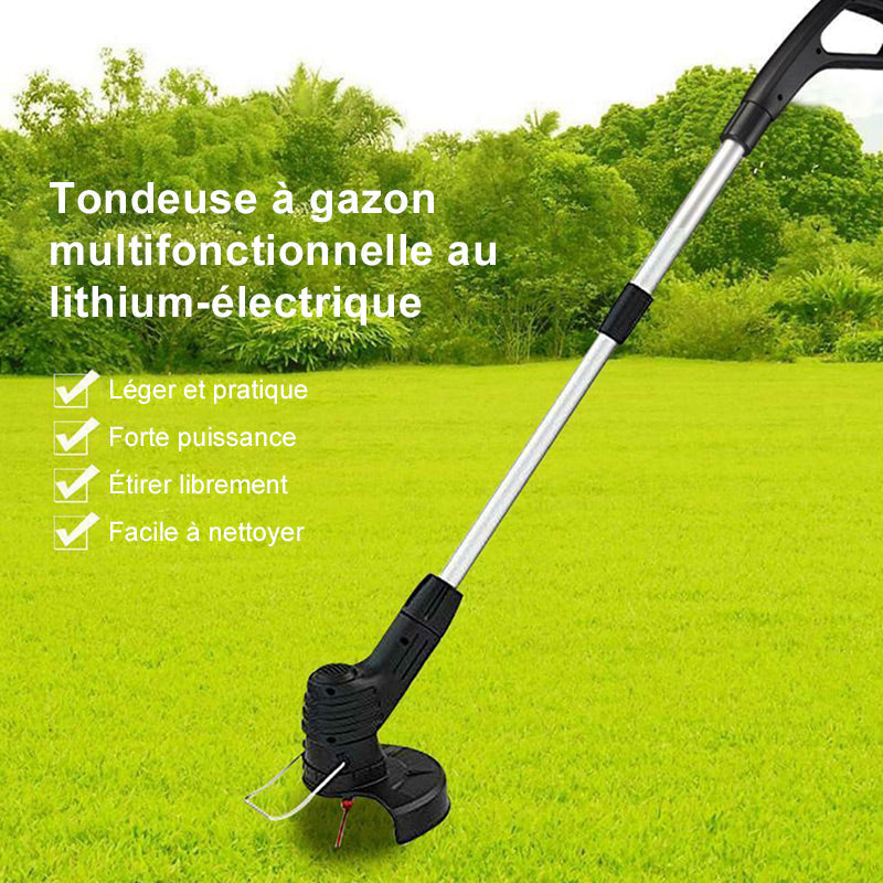 Bærbar trådløs elektrisk gressklipper kanttrimmer | Luvikno