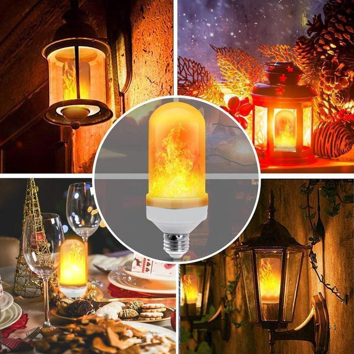 Flamme LED Lampe med Gravitasjonssensor | luvikno