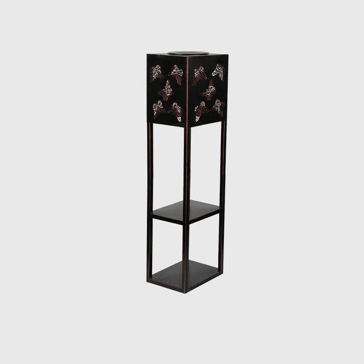 Solar Butterfly Light Shadow Square Shelf Planter Light Garden Decorative Outdoor Waterproof Patio Outdoor Light | Luvikno