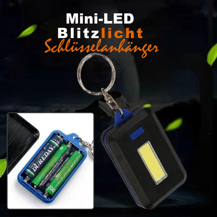 Mini-LED-lommelykt nøkkelring | Luvikno