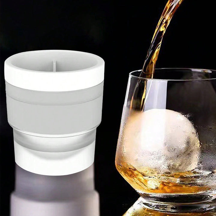 Silicone Stable Sirkulær Is Hockey Ball Maker Mold | Luvikno