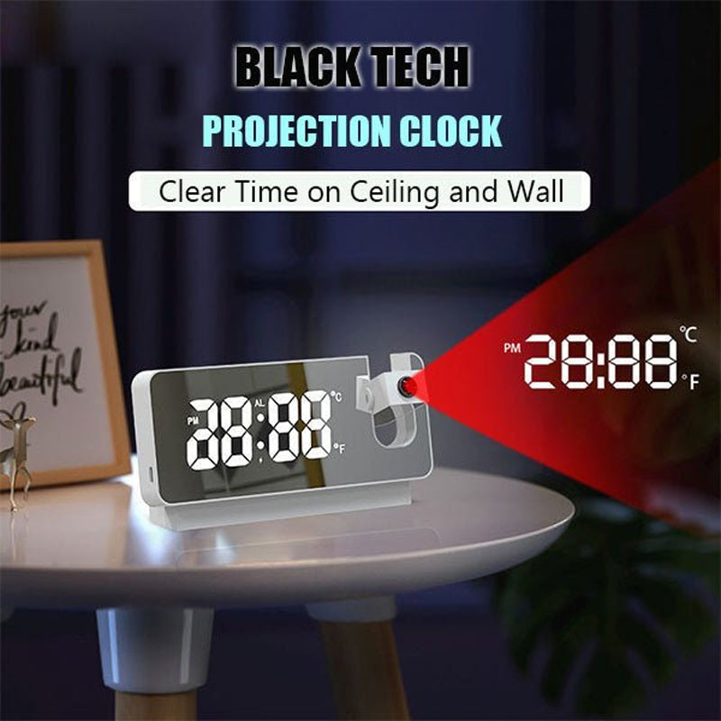 Smart Digital Projection Clock | Luvikno