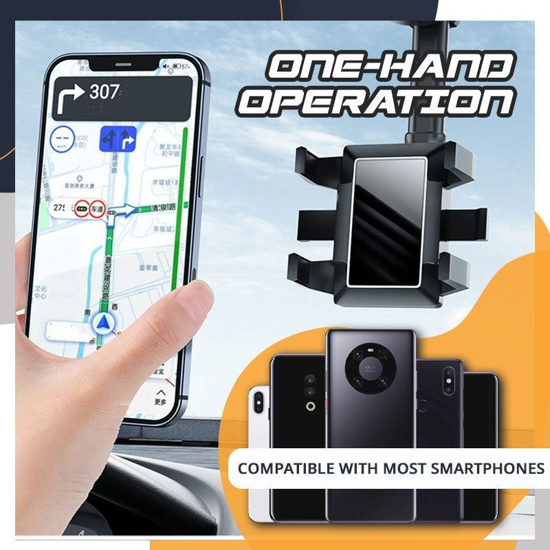 Dreibar & Utvidbar Bil-Håndholdt Telefonholder | Luvikno