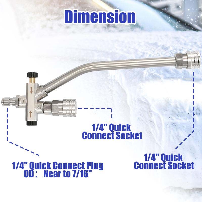 Skumkanon Dual Connector Tilbehør | Luvikno