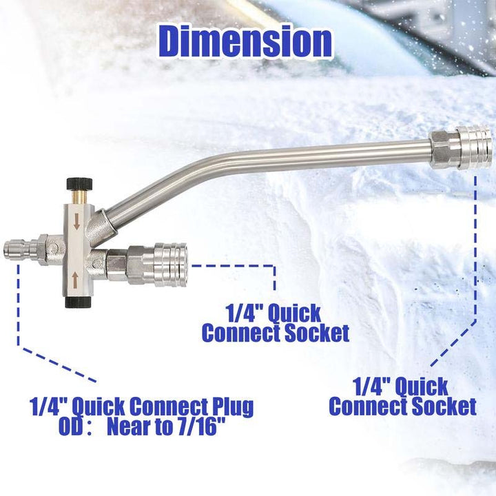 Skumkanon Dual Connector Tilbehør | Luvikno