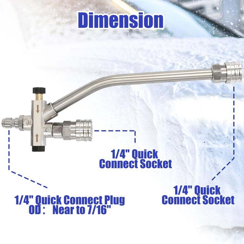 Skumkanon Dual Connector Tilbehør | Luvikno