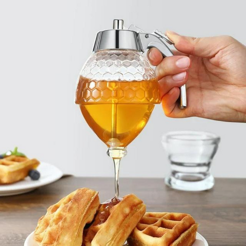 HoneySaver – Elegant og Praktisk Honningdispenser Luvikno