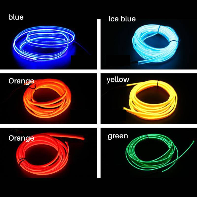 Luvikno | 4-i-1 Linje Bil LED Ambient Lys
