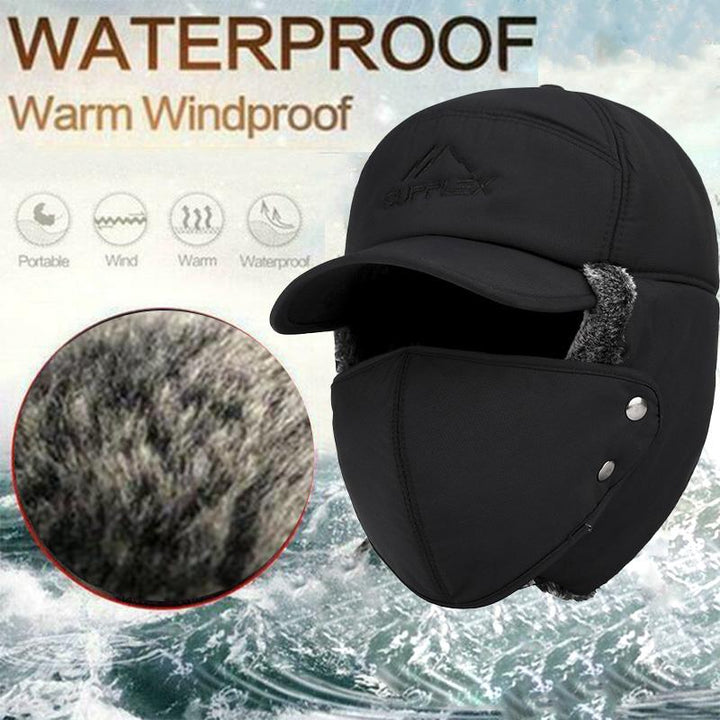 Luvikno | Unisex vindproof & varm & ørebeskyttelse & ansiktsbeskyttelse hatt