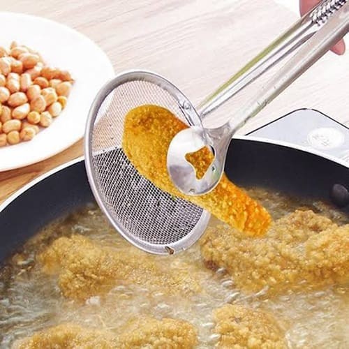 Steketang med sil stainless steel Luvikno