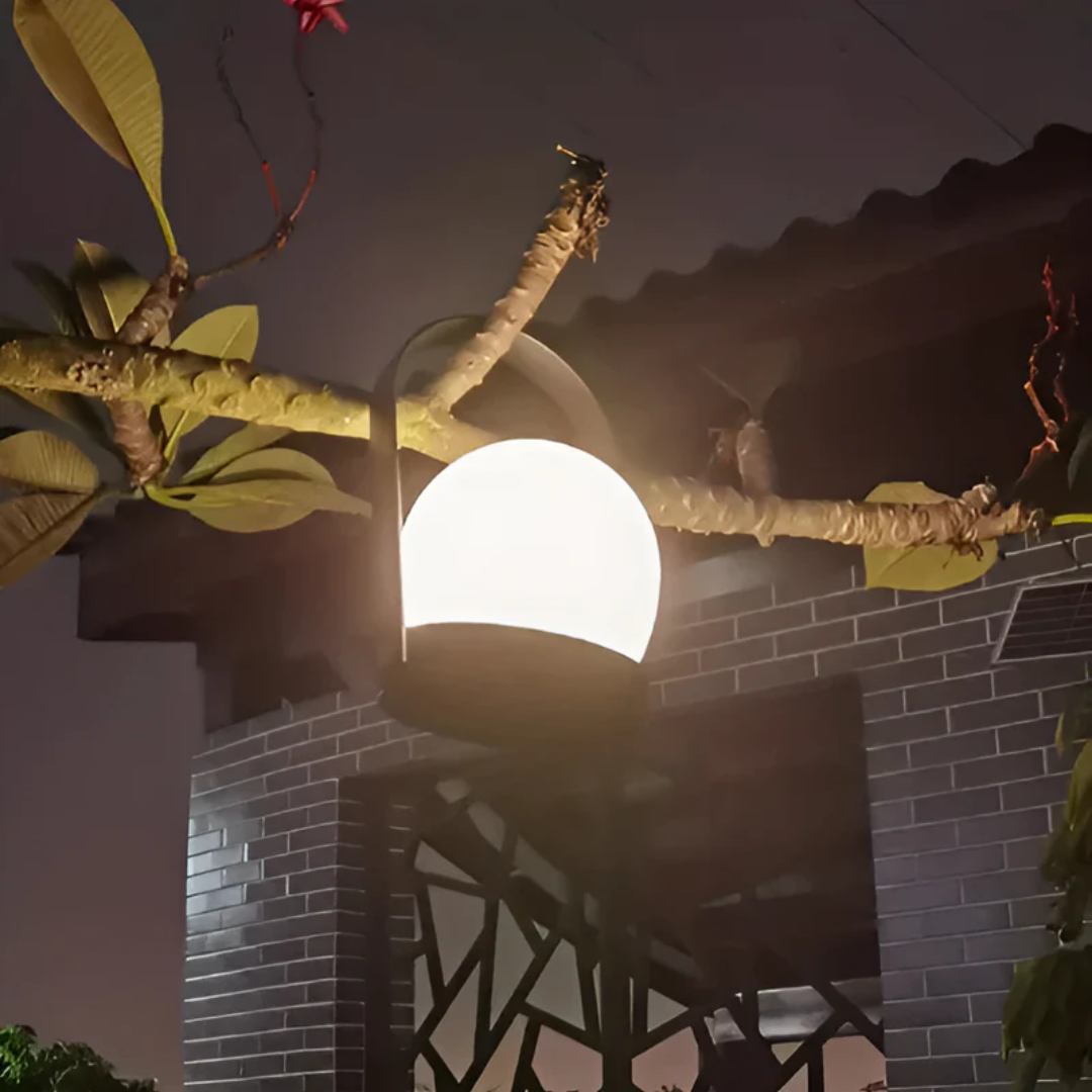 AuraLicht Trådløs Bordlampe – Oppladbar & Rustfritt Stål Design Lampe | Luvikno