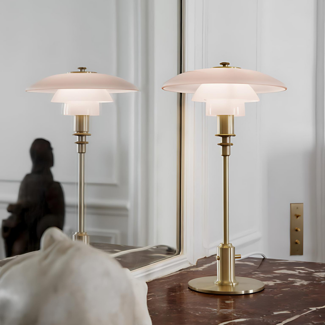 Luvikno | Lumière Serein - Elegant Metall Bordlampe