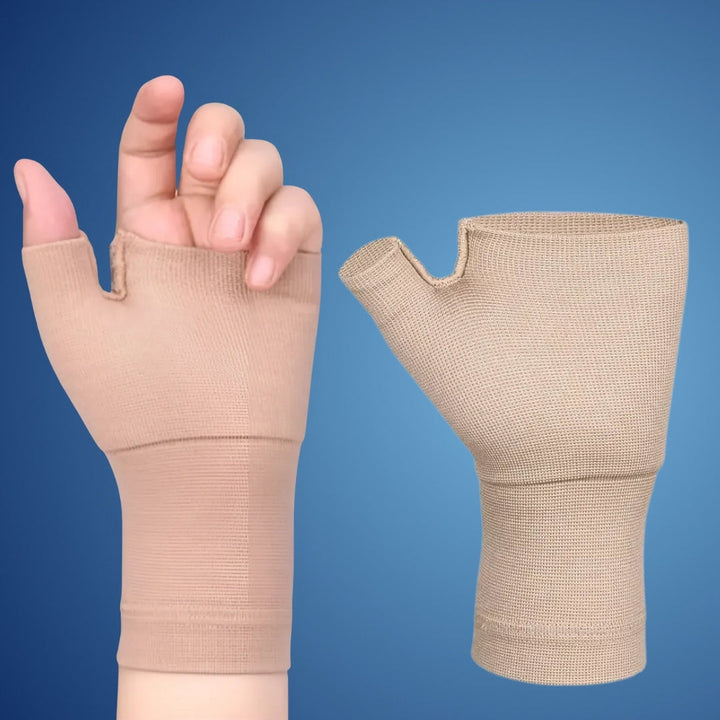 ReliefGrip | Håndleddskompresjonsstrømpe med tommelfingerstøtte – Smertelindring, hevelsesreduksjon & leddstabilitet Luvikno