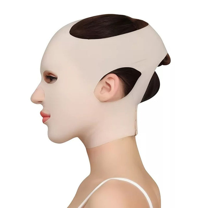 FirmLift | Anti‑Wrinkle Face Lift Mask – Reusable Compression – Soft Ergonomic Fit – Overnight Firming & Tightening for Mature Skin Luvikno