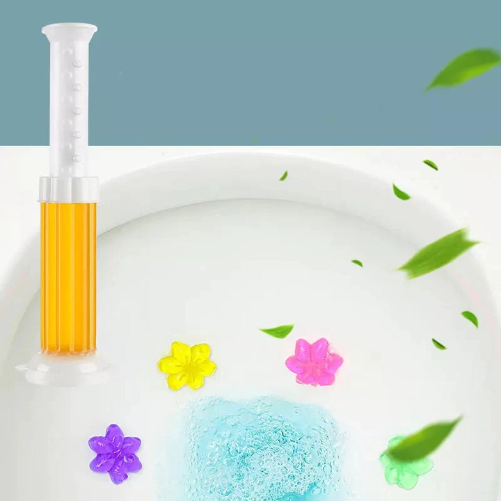 Toalett Frisker Renser Gel Blomst Stempel Luvikno