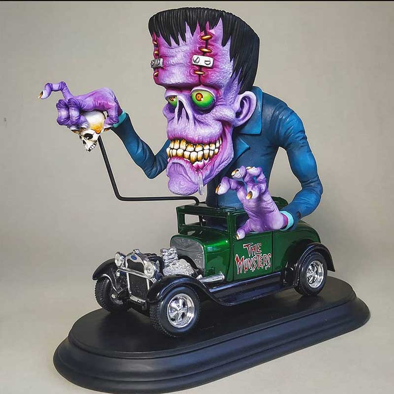 Sinne Stor Mun Monster Statuer | Luvikno