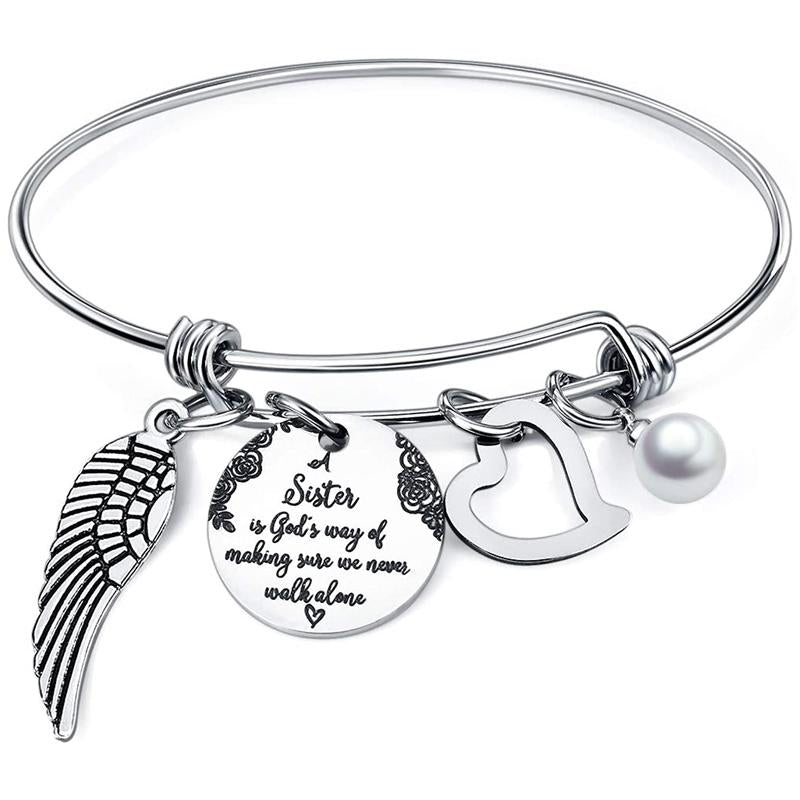 Luvikno | Never walk alone - Søster armbånd