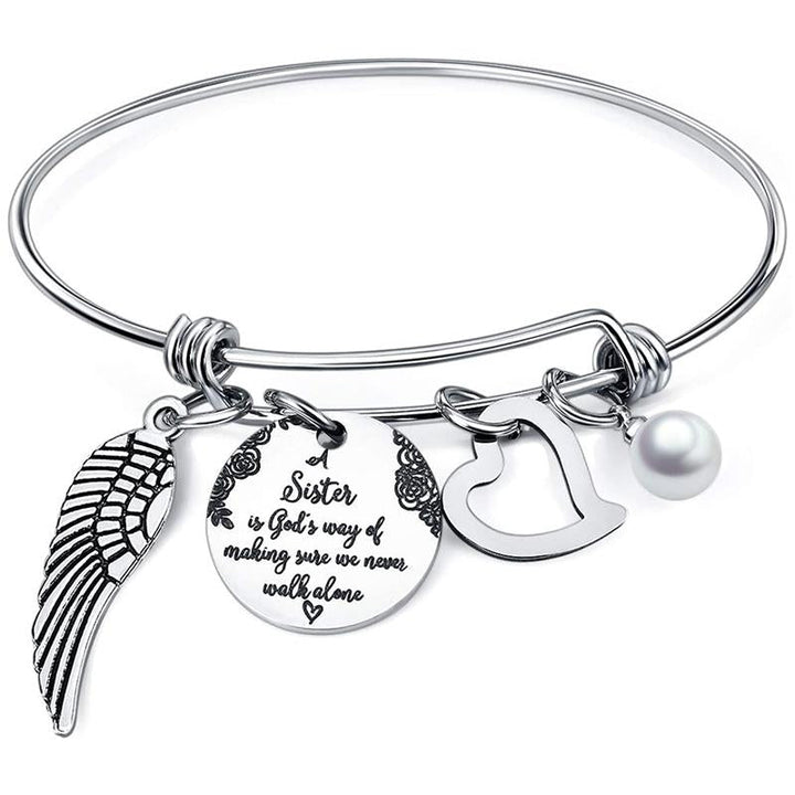 Luvikno | Never walk alone - Søster armbånd