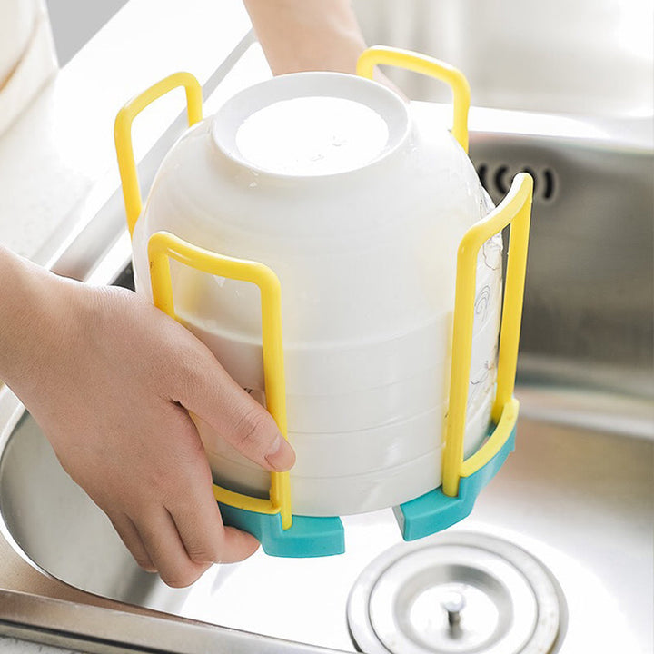 Bowl Plate Holder Drain Rack | Luvikno