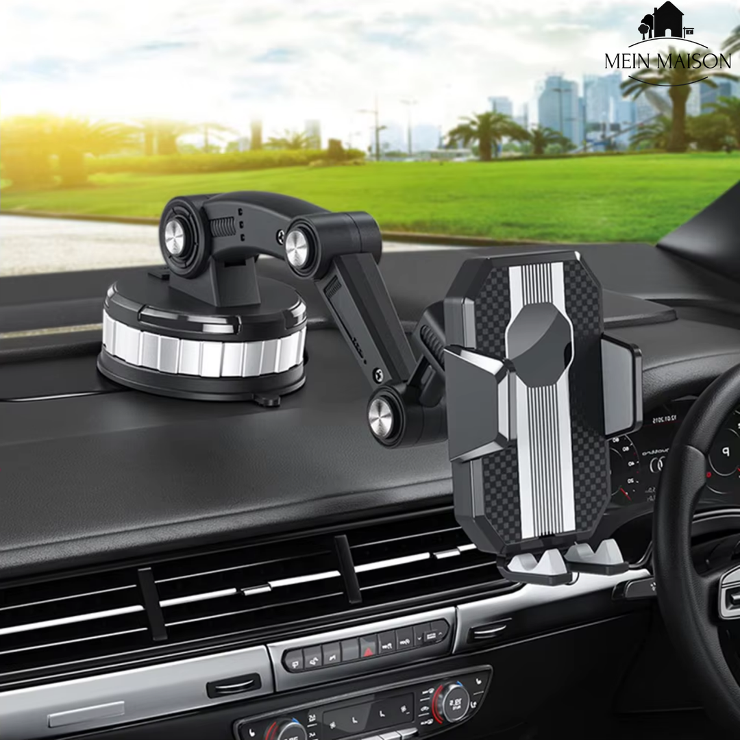 Luvikno | Auto GripTech Handy Holder med Sterk Sugekop og 360° Rotasjon