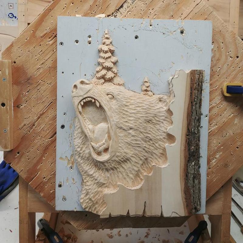 Veggsdekorasjon Artcraft dyreskulptur | Luvikno