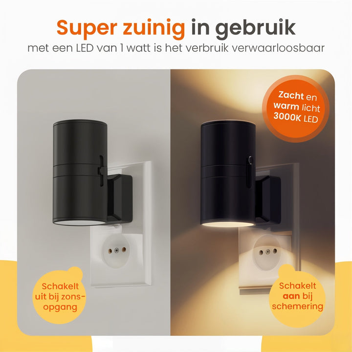 Luvikno | LuxeGlow Dimmable Night Light | Elegant belysning for en atmosfærisk stemning