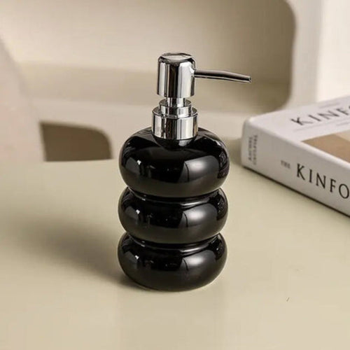Keramisk dispenser med pumpe Luvikno