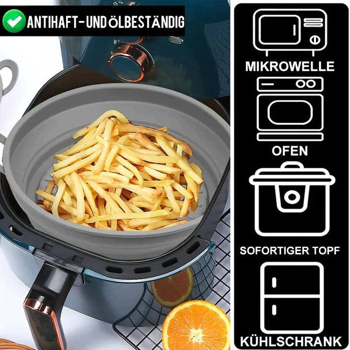Luvikno | Air fryer grill pan laget av silikon
