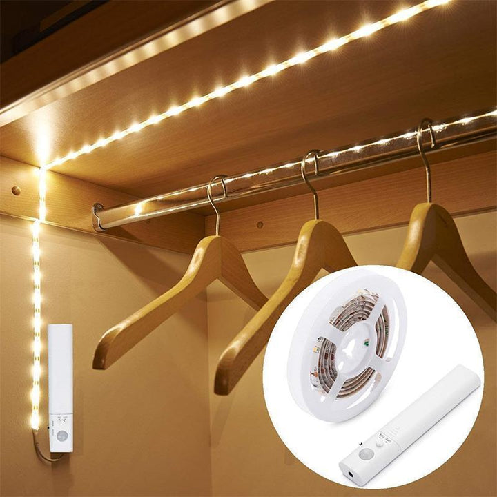 LED bevegelsessensor vanntett lysbelte | Luvikno