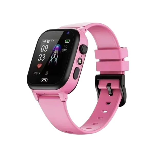 Luvikno | GPS Smartwatch for Barn med Videokalling, Kamera, Aktivitetsmerking og IP67 Vanntett – Sanntids GPS og SOS-funksjon