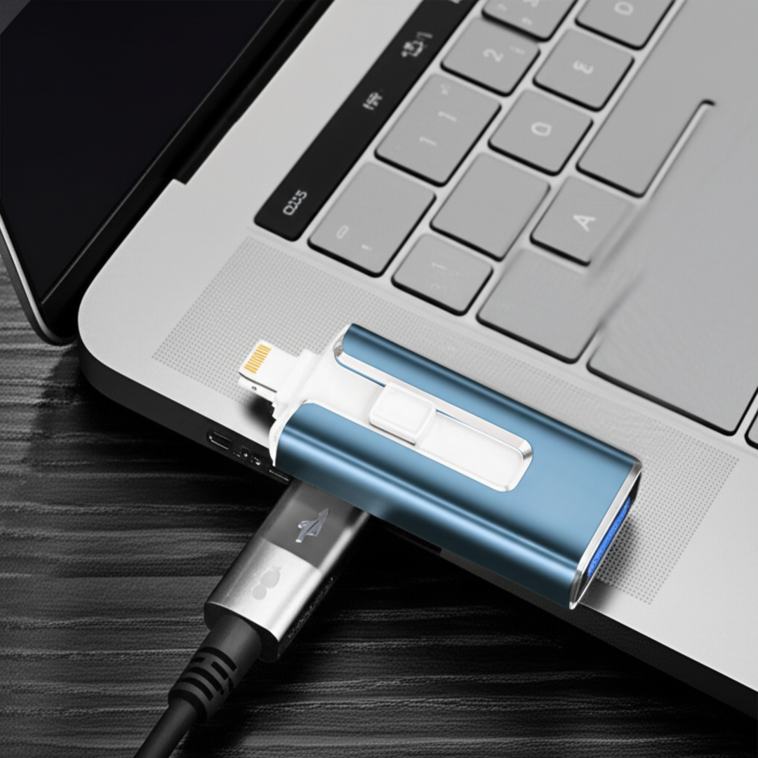Luvikno | SmartOpslag USB-stikk – Direkte overføring av filer uten internett
