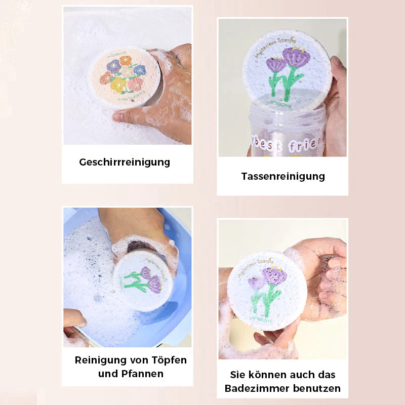 Luvikno | Kjøkken blomst trykk trepulpe bomull klut
