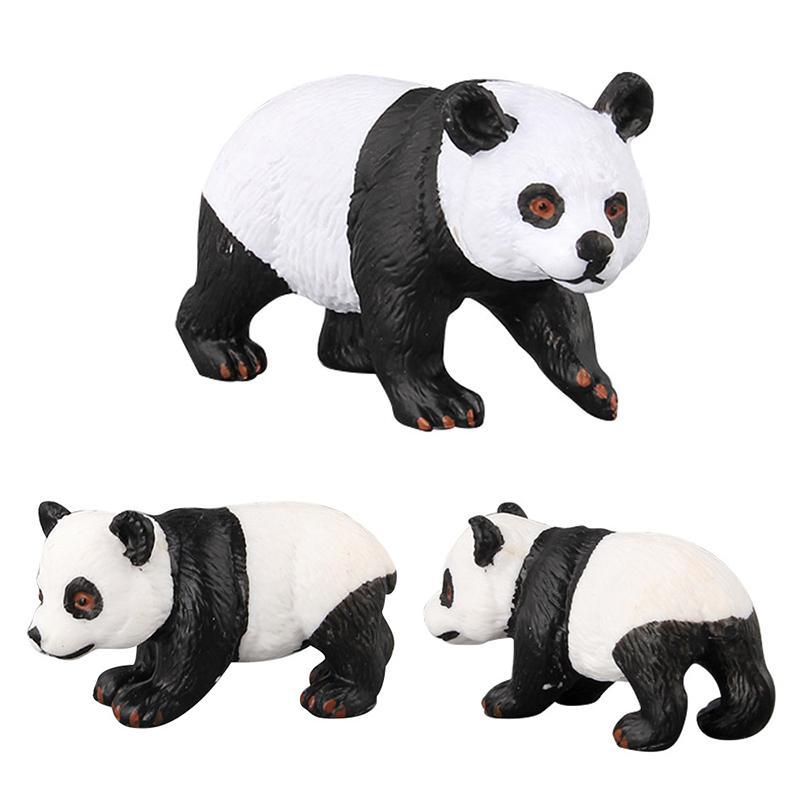 Simulert Panda Dekorativt Leketøy | Luvikno