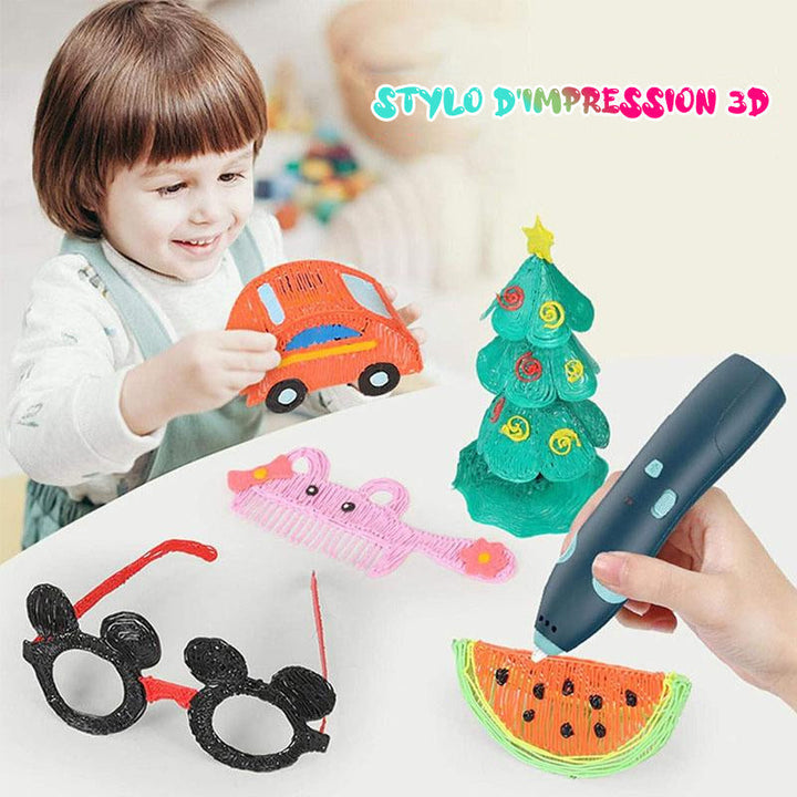 3D Skrivemaskinsett | Luvikno