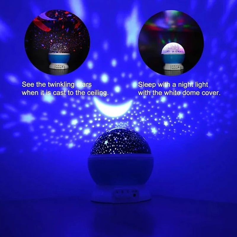 Galaxy Star Light Prosjektor | Luvikno
