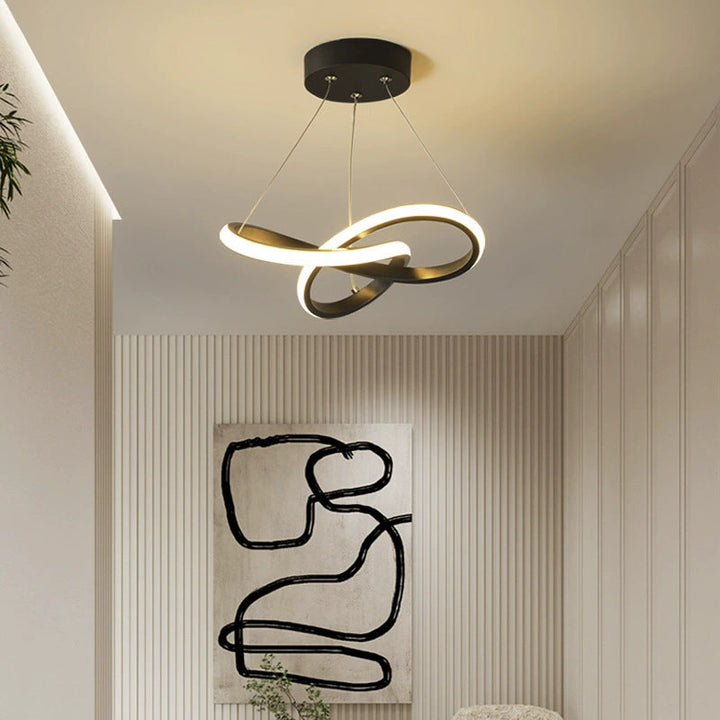 Kreativ minimalisme LED mini pendellampe for balkonger og ganger (2 størrelser, dimbar) Luvikno