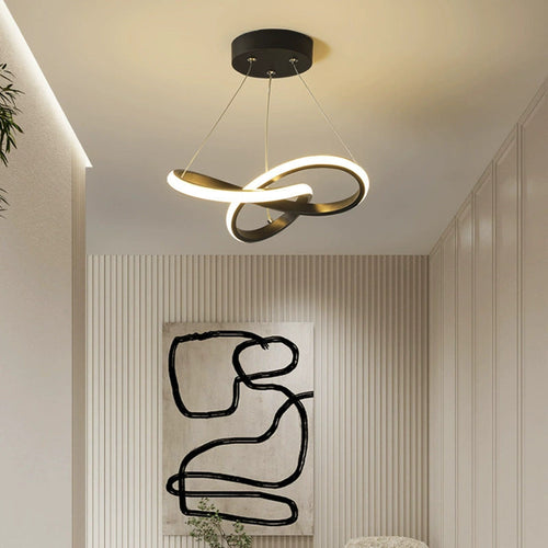 Kreativ minimalisme LED mini pendellampe for balkonger og ganger (2 størrelser, dimbar) Luvikno