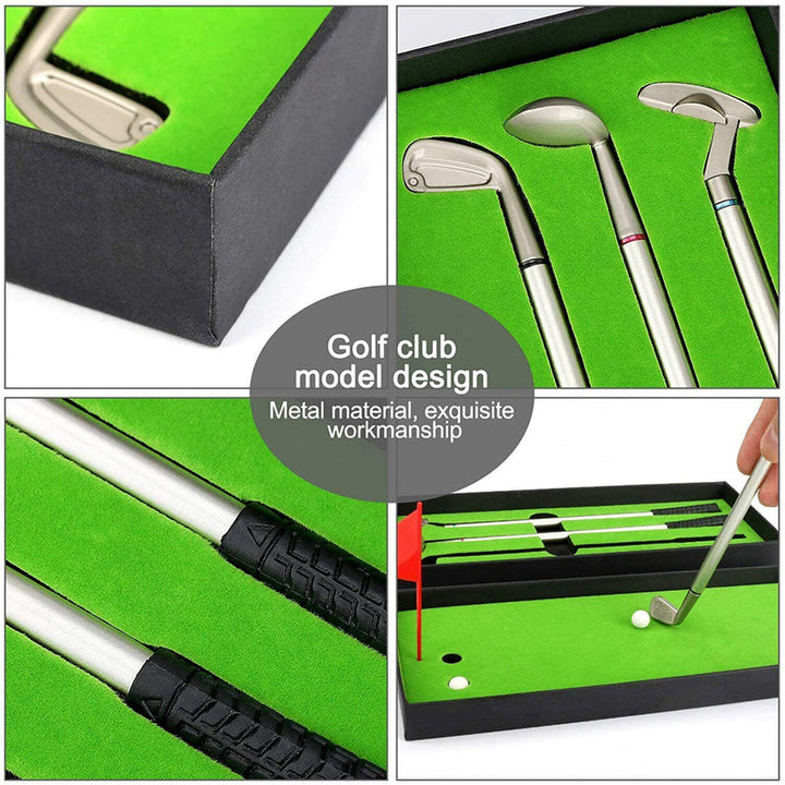 Golfgave med putting green Luvikno